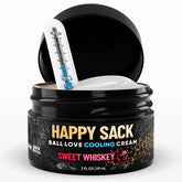 Derm Dude Happy Sack Ball deodorant cream 2oz bottle provides quick odor protection for active days