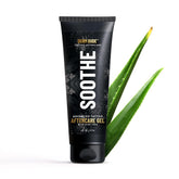 Derm Dude Tattoo Soothing Gel tube close-up shows calming formula for new tattoos