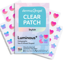 DERMA ANGEL Star patches close-up showing targeted blemish care and protection