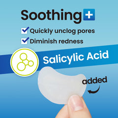 DERMA ANGEL XL patches on the chin offer focused breakout protection.