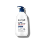 Derma B Ceramd Repair Cream Wash bottle shows creamy-to-foam cleansing for dry, sensitive skin.