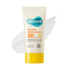 Derma B Everyday Mild Sunscreen front view shows portable daily protection.