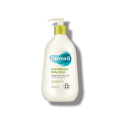 Derma B Fresh Moisture bottle pour delivers quick, refreshing hydration.