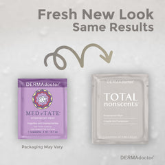 DERMAdoctor wipes travel size for quick sweat relief anywhere.