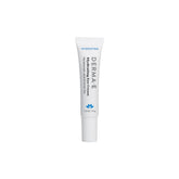 Derma E Hydrating Eye Cream bottle pour showcasing rich hydration for delicate eye skin