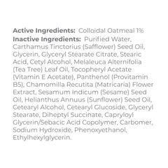 Derma E Itch Relief Lotion texture closeup indicating fast absorption.