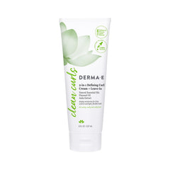 Derma E Ramos 2-in-1 Defining Curl Cream Leave-In bottle for smooth, defined curls