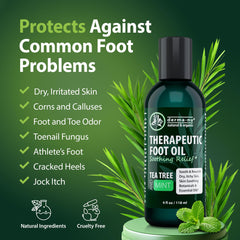 Derma-Nu foot care during application on dry heel with soothing moisture