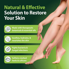 Derma-Nu product used for odor protection and fresh feet all day