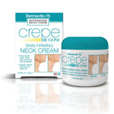 Dermactin Crepe Be Gone neck cream jar delivering deep hydration for smoother neck skin.