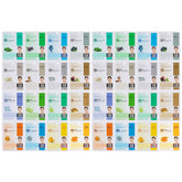 DERMAL 32-Combo Pack mask collection displays diverse sheets for daily hydration.