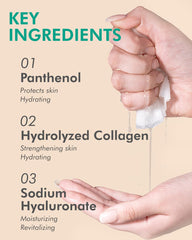 DERMAL Aloe Collagen Mask After Sun Care cools and refreshes sun-exposed skin.