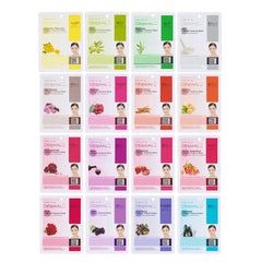 DERMAL Collagen Essence Sheet Mask 16-pack front view for daily hydration and glow