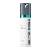 Dermalogica Acne Biotic bottle with pump, showing lightweight gel texture for clearer skin.