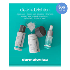 Dermalogica Clear and Brighten Serum pump provides easy, targeted application.