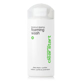 Dermalogica Clear Start foaming wash bottle: daily cleansing for oil-prone skin.