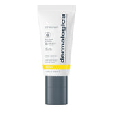 Dermalogica Porescreen SPF 40 face application showing blurred pores for a refined look.