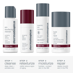 Dermalogica Skin Aging Kit SPF moisturizer tube highlights broad protection