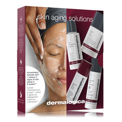 Dermalogica Skin Aging Kit retinol serum pump showing potent anti-aging support