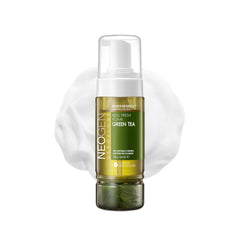 DERMALOGY Real Fresh Foam Green Tea bottle for gentle daily cleansing.