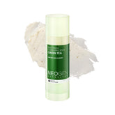DERMALOGY by NEOGENLAB cleansing stick with crushed green tea leaves for a gentle cleanse.