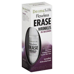 Dermasilk Flawless visually smooths skin and vanishes fine lines for an airbrushed look