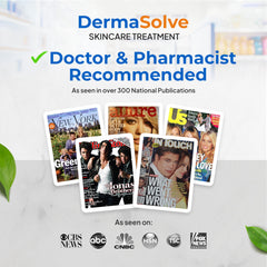Dermasolve psoriasis scalp oil texture close-up suggests silky, nourishing hydration