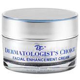 Dermatologist's Choice daily anti-aging cream bottle with pump for smooth, hydrated skin.