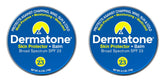 Dermatone Skin Protector Balm tin front view for portable lip and face protection.