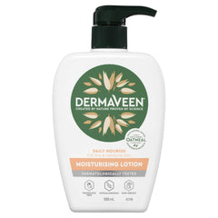 Dermaveen Moisturising Lotion 500ml bottle ready for daily, gentle hydration on face and body.