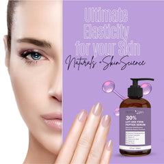 Dermaxgen hyaluronic acid action image emphasizes deep hydration potential