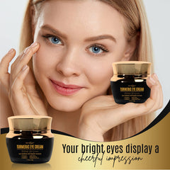 DERMAXGEN under-eye cream texture close-up illustrating lightweight, non-greasy feel for daily use