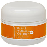 Dermedicine vitamin C retinol collagen cream in 1oz bottle for brighter skin