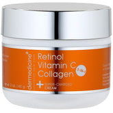 Dermedicine Vitamin C Retinol Collagen cream bottle showing premium packaging for brighter, smoother skin