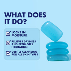 Dermisa glycerin bar with Aloe Vera closeup emphasizes soothing moisture and a refreshing surface feel.