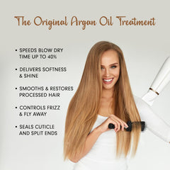 DermOrganic huile argan original – application en massage sur cheveux, nourrissant le cuir chevelu et les longueurs.