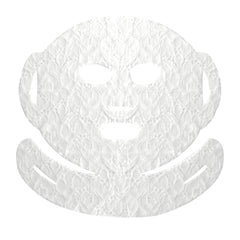 DERMOVIA Biodegradable cotton fabric pack shows natural, sustainable material.