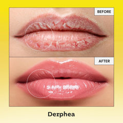 DERPHEA Day and Night dual-use packaging highlights versatile lip care routine