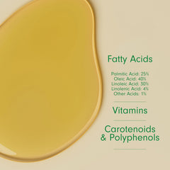 Natural color variation in Dersie Batana Oil, nutrients preserved