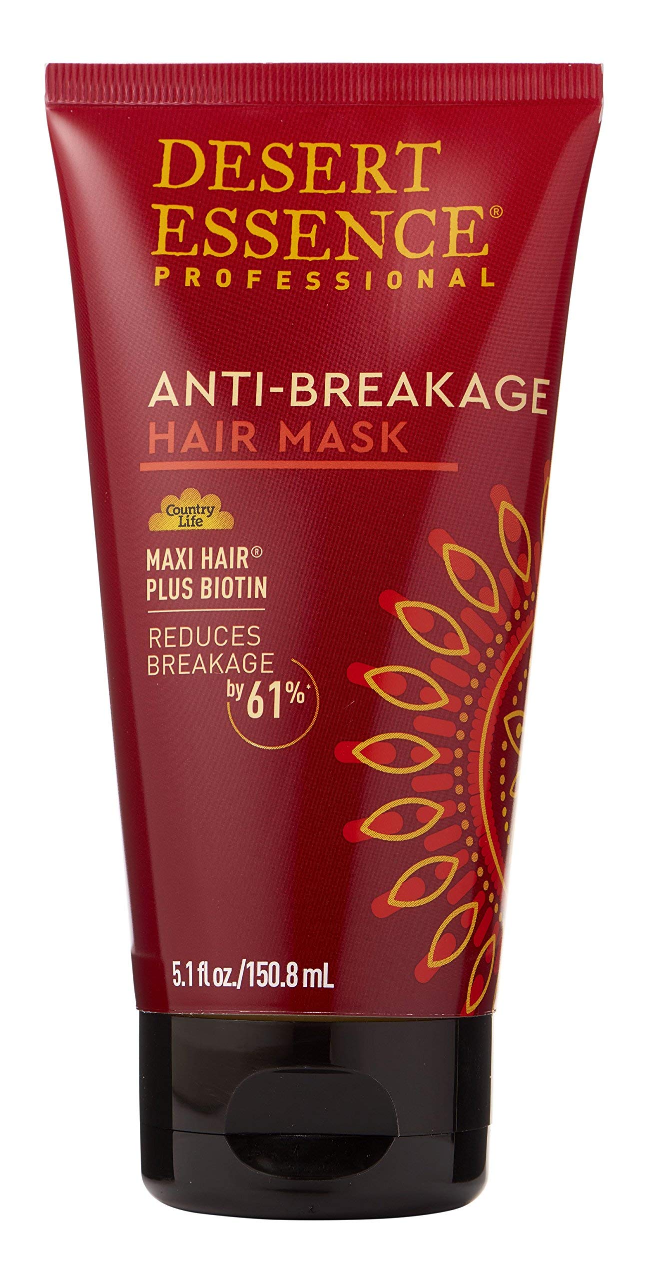 Desert Essence Anti-Breakage Hair Mask bottle for stronger hair
