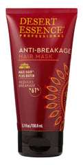 Desert Essence Anti-Breakage Hair Mask bottle for stronger hair