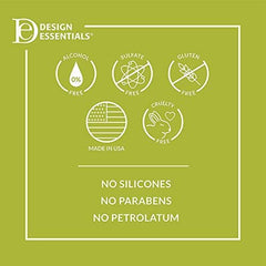 Design Essentials Almond & Avocado Leave-In detangled hair with natural shine.