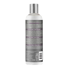 Design Essentials Kukui & Coconut Leave-In on hair during styling for shine.