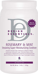 Design Essentials Rosemary & Mint conditioner bottle pour to hydrate dry hair