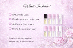 Womens Designer Perfume Discovery Set designer perfume sample pack gift idea for her