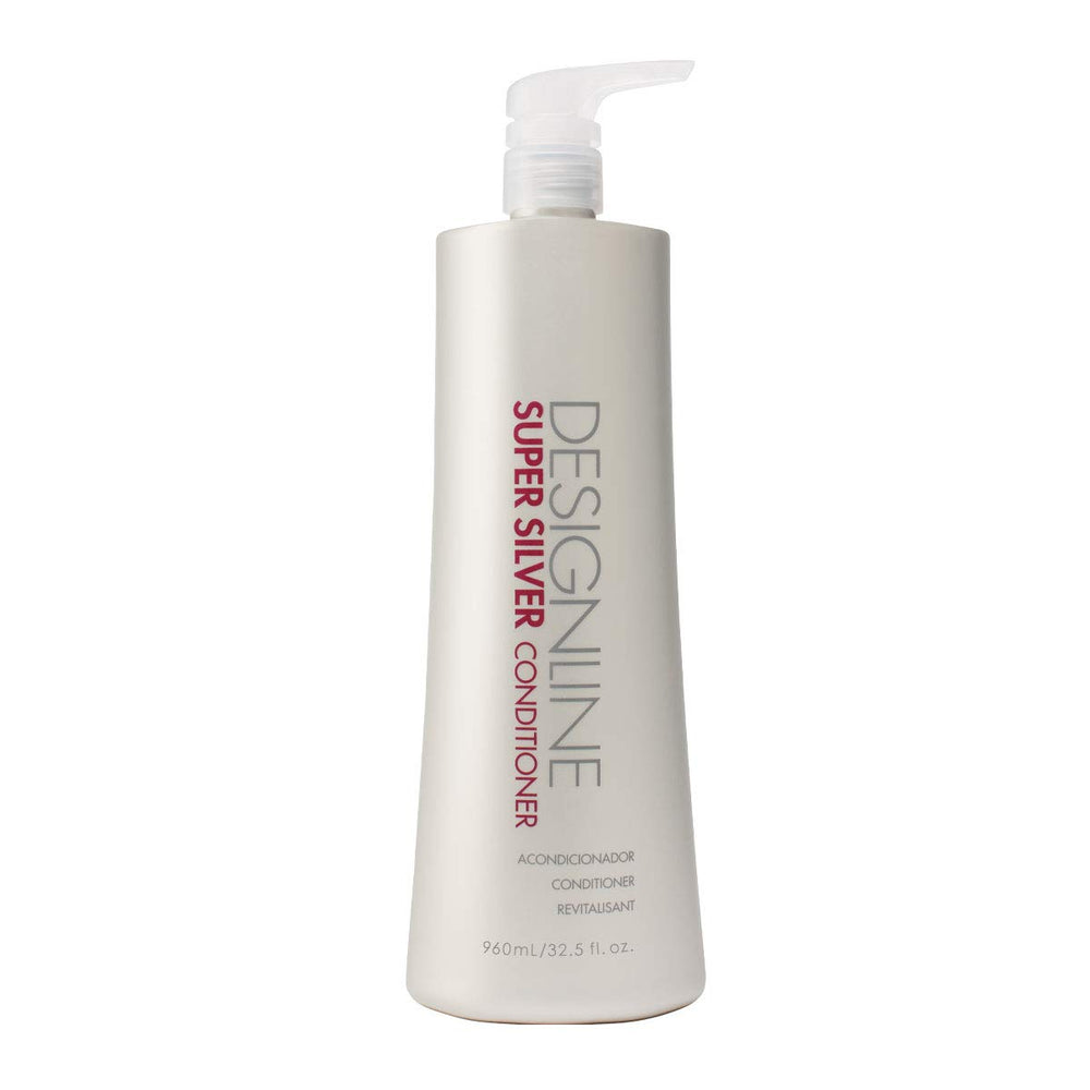 DESIGNLINE Super Silver Conditioner Regis bottle, boosts moisture and color vitality