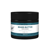 Detroit Grooming Co. beard butter jar with Mackinac scent for hydration and shine