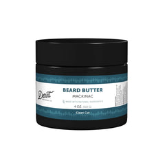 Detroit Grooming Co. beard butter packaging shows a premium jar for quick grooming