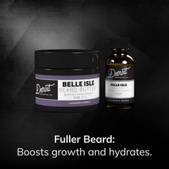 Detroit Grooming Co. beard butter tin delivers lasting moisture and easy styling.