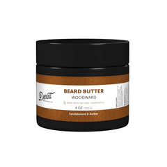 Detroit Grooming Co. Woodward Beard Butter bottle pour shows quick hydration benefits.